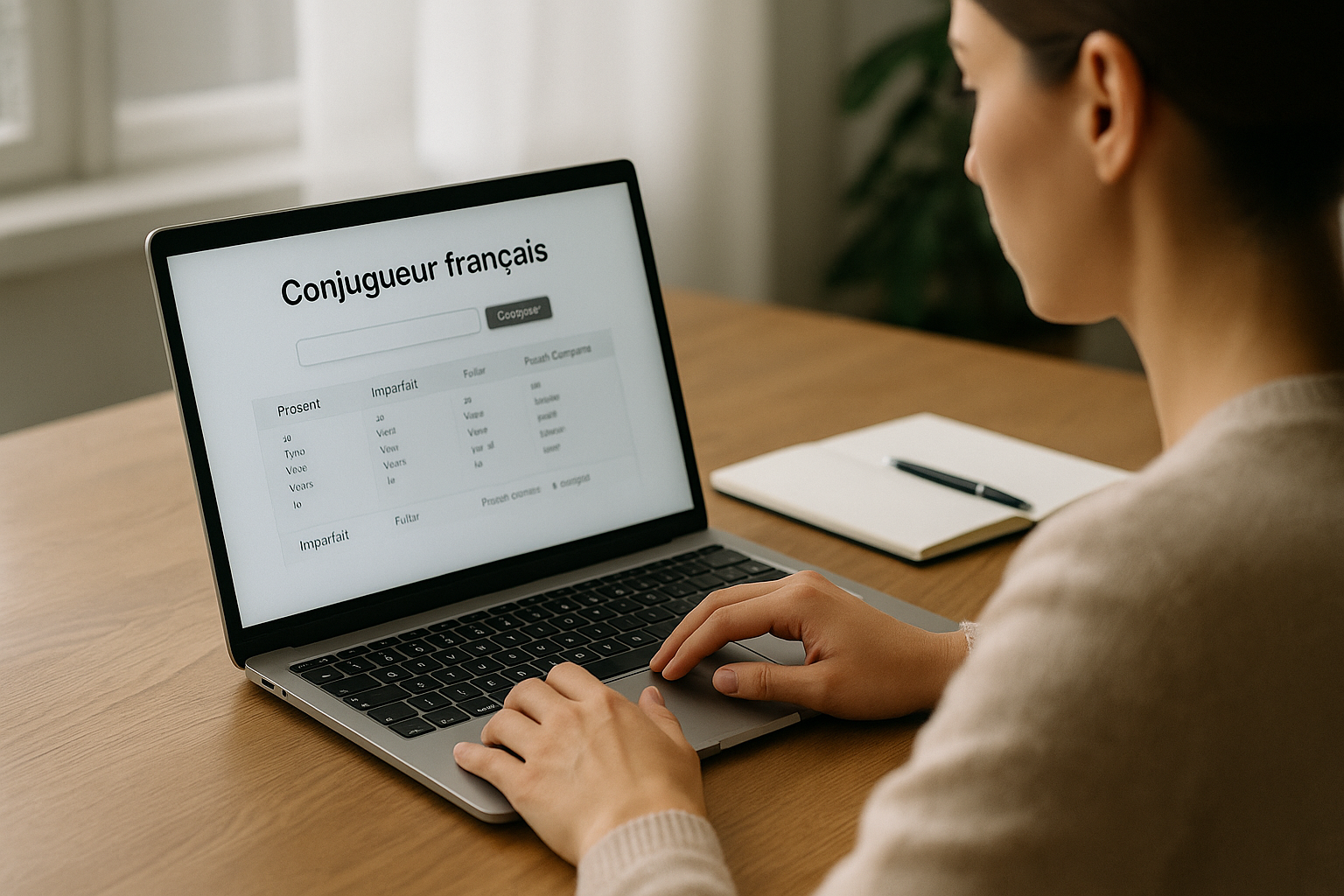 Outil de conjugaison en ligne pour apprendre et pratiquer les conjugaisons des verbes en français, tous les temps et modes.